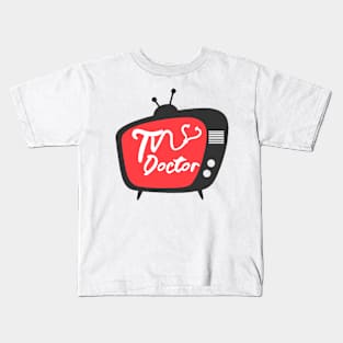 TV Doctor Logo Kids T-Shirt